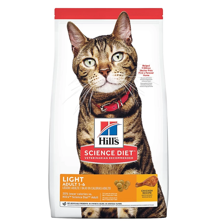 PetSmart Hill's Science Diet Adult Light Dry Cat Food with Chicken for Weight Management