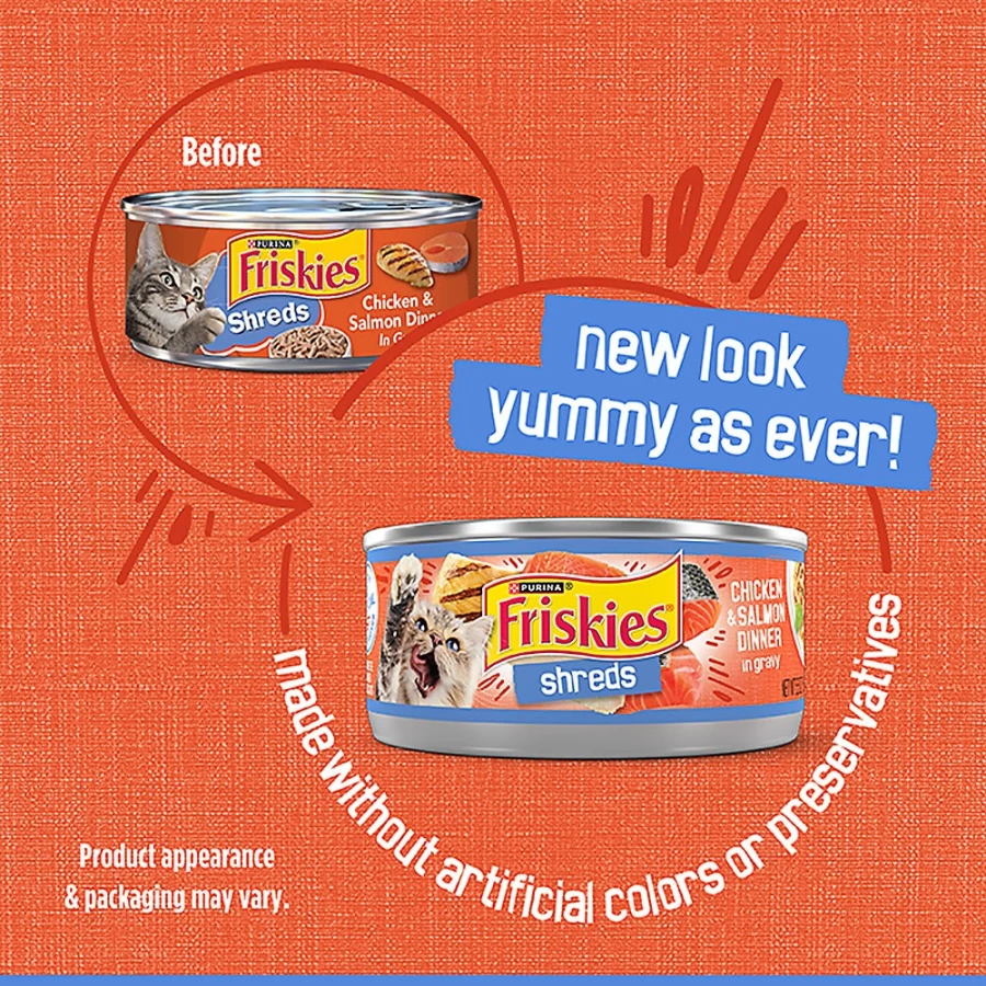 Purina Friskies Wet Cat Food for All Life Stages - 6.04 oz Can | PetSmart