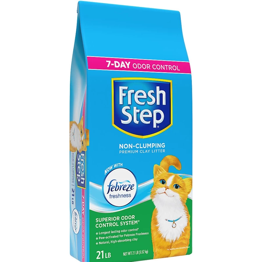 PetSmart Fresh Step Scented Non-Clumping Clay Cat Litter with Febreze Odor Control