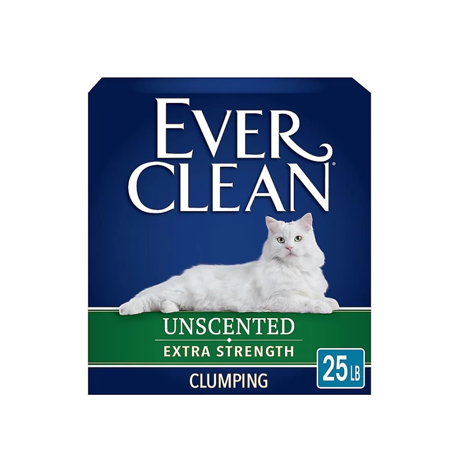 Ever Clean Extra Strength Clumping Clay Cat Litter - Unscented | PetSmart Premium Odor Control