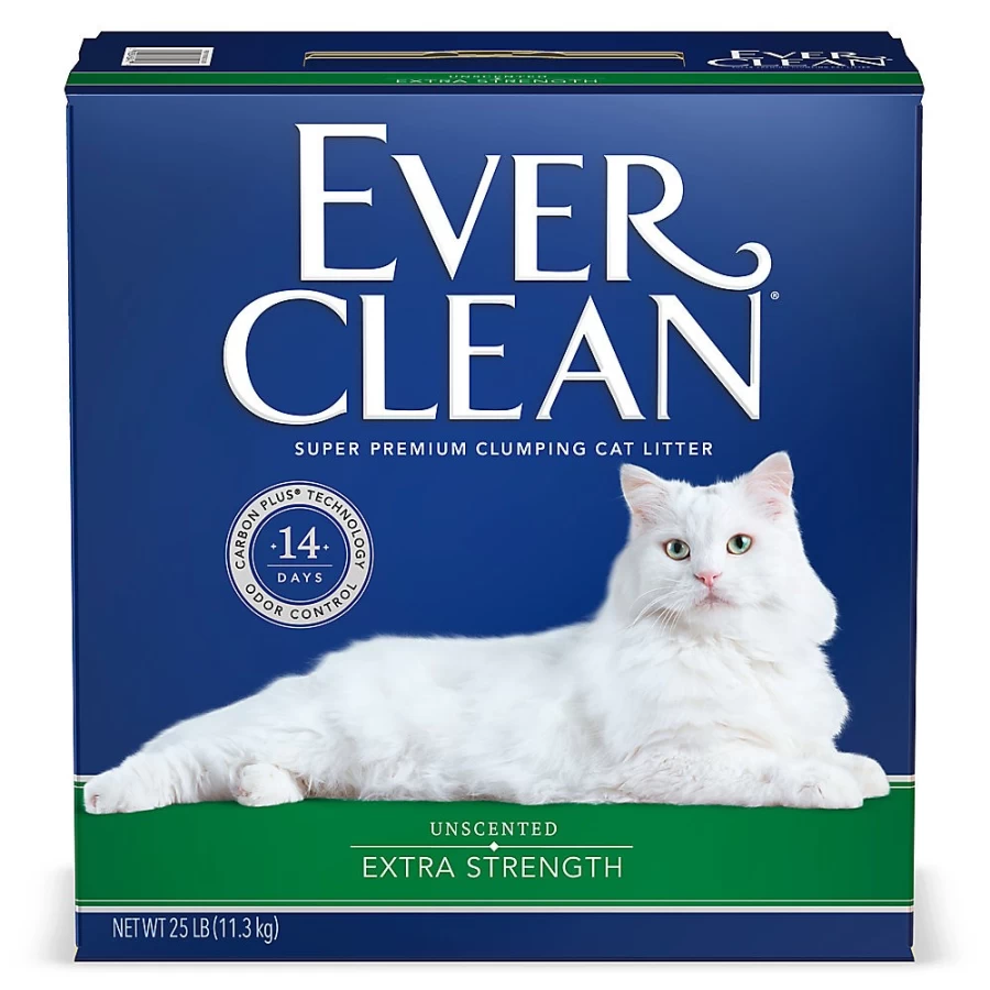 Ever Clean Extra Strength Clumping Clay Cat Litter - Unscented | PetSmart Premium Odor Control