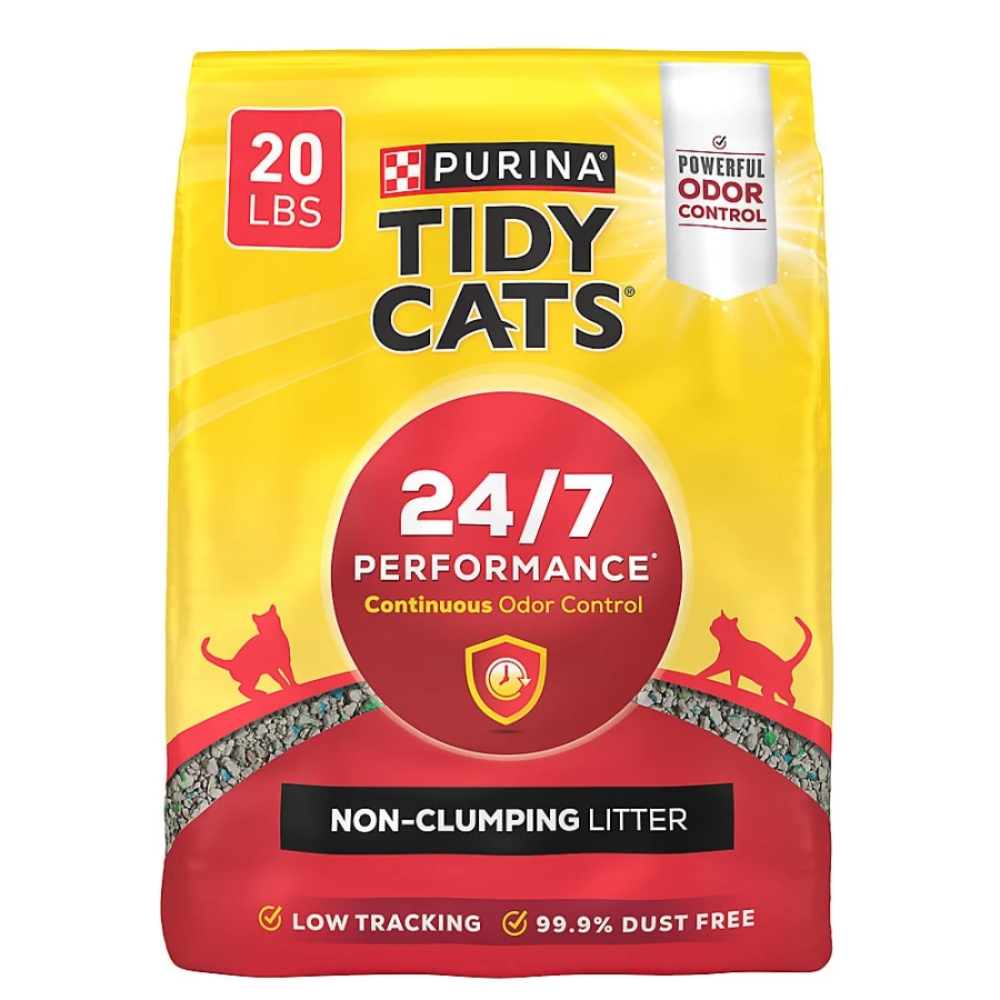 Purina Tidy Cats 24/7 Performance Multi-Cat Clay Litter - Low Dust, Non-Clumping Formula | PetSmart