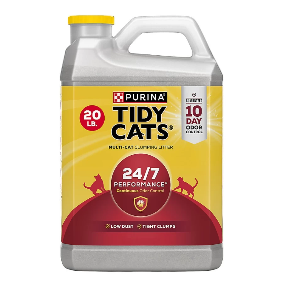 Purina Tidy Cats Multi-Cat Clumping Clay Litter - Low Dust, 24/7 Performance | PetSmart