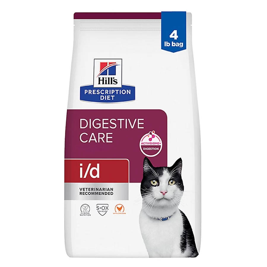 Hill's Prescription Diet i/d Digestive Care Chicken Flavor Dry Cat Food for Sensitive Stomachs - Vet Recommended at PetSmart