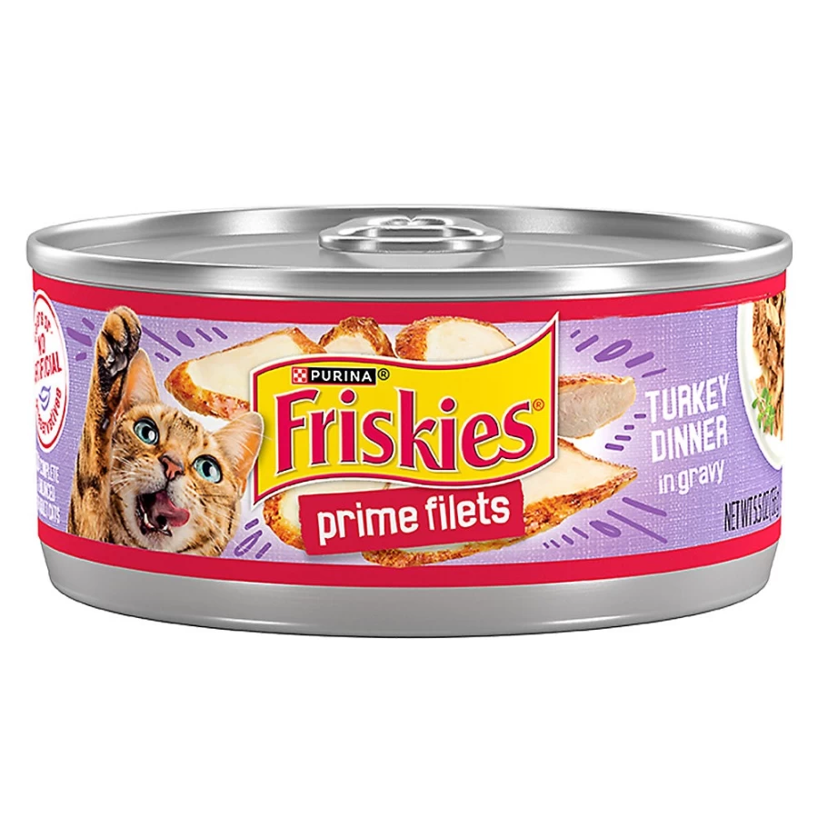 Purina Friskies Adult Wet Cat Food - 6.04 oz Cans, High-Protein, Real Meat, Variety Pack | PetSmart