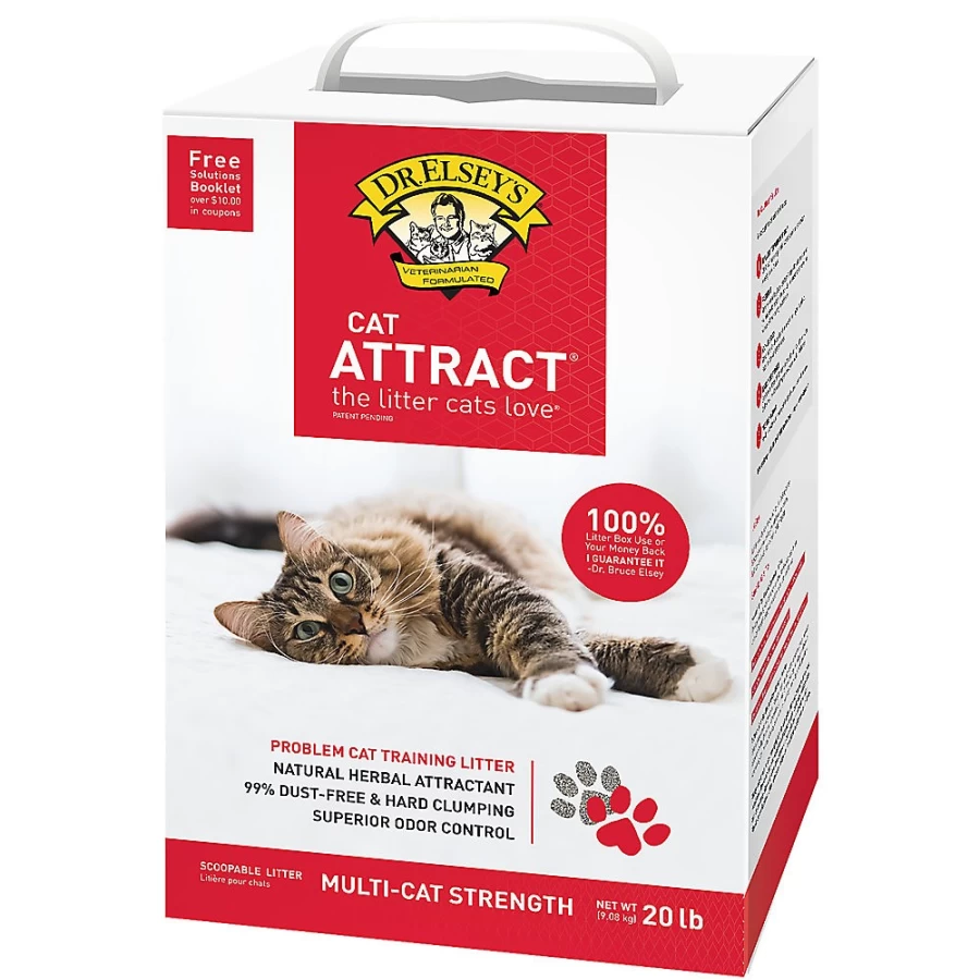 PetSmart Dr. Elsey's Precious Cat Attract Clumping Clay Litter - Low Dust, Multi-Cat Formula