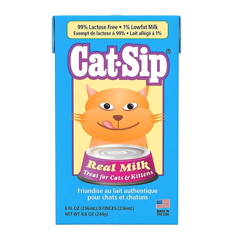 PetSmart Cat-Sip Real Milk Treat for Cats - Healthy & Tasty Cat Snack