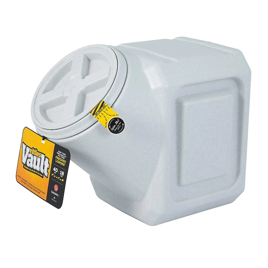 PetSmart Outback Stackable Pet Food Storage Container by Vittles Vault - Airtight Dry Food Bin for Dogs & Cats