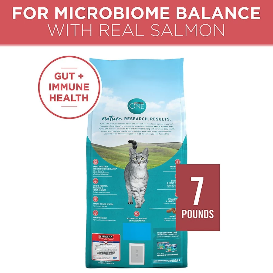Purina ONE Tender Selects Blend Adult Dry Cat Food | High Protein Natural Ingredients | PetSmart
