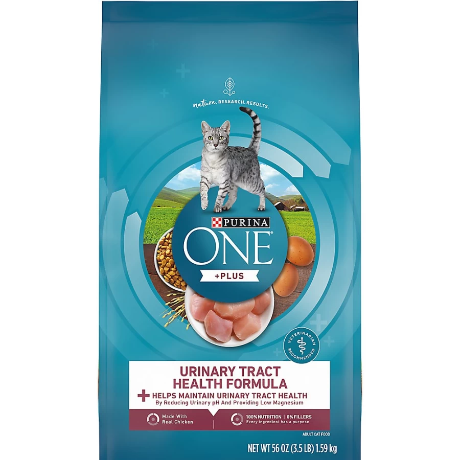 Purina ONE High-Protein Urinary Tract Health Adult Dry Cat Food - Chicken Flavor | PetSmart