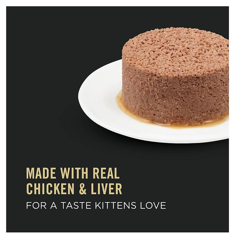 Purina Pro Plan Focus Kitten Wet Food High-Protein Vitamins 3oz Can - PetSmart