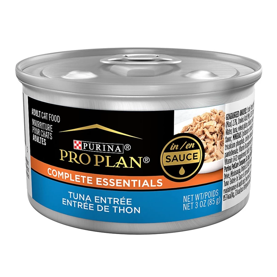 Purina Pro Plan Complete Essentials Adult Wet Cat Food - High-Protein, Antioxidants, 3 Oz Cans | PetSmart
