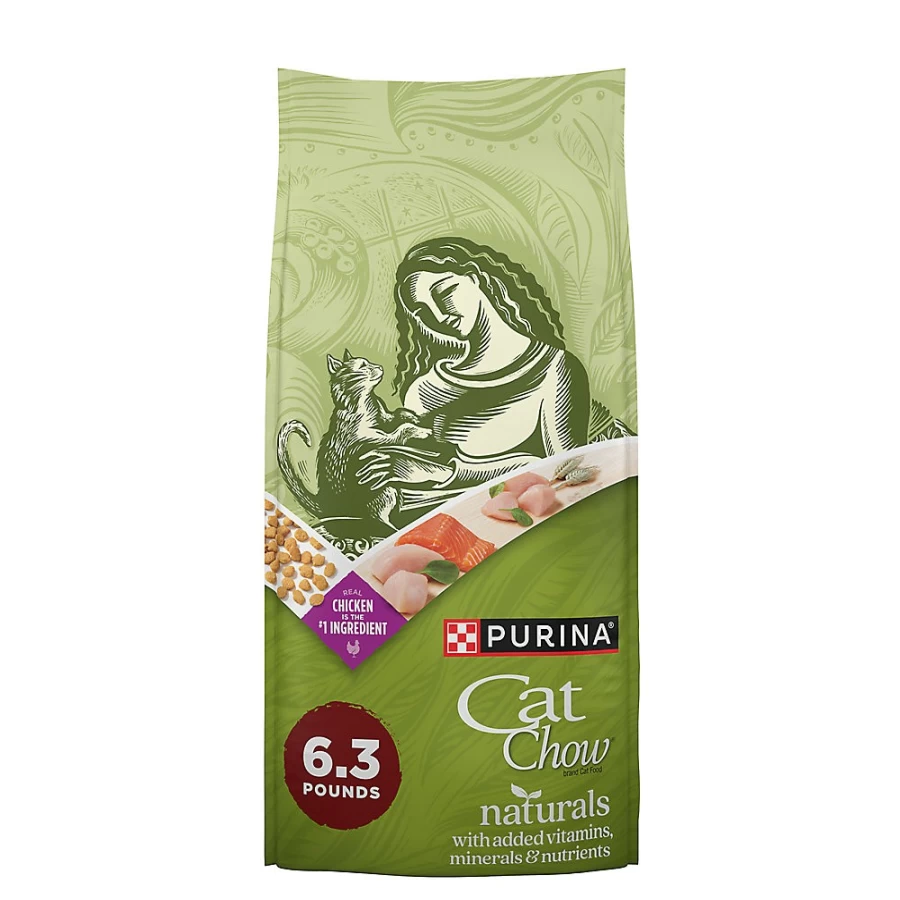 PetSmart Purina Cat Chow Naturals Dry Cat Food - Chicken Recipe, Natural Ingredients, No Artificial Flavors, All Life Stages