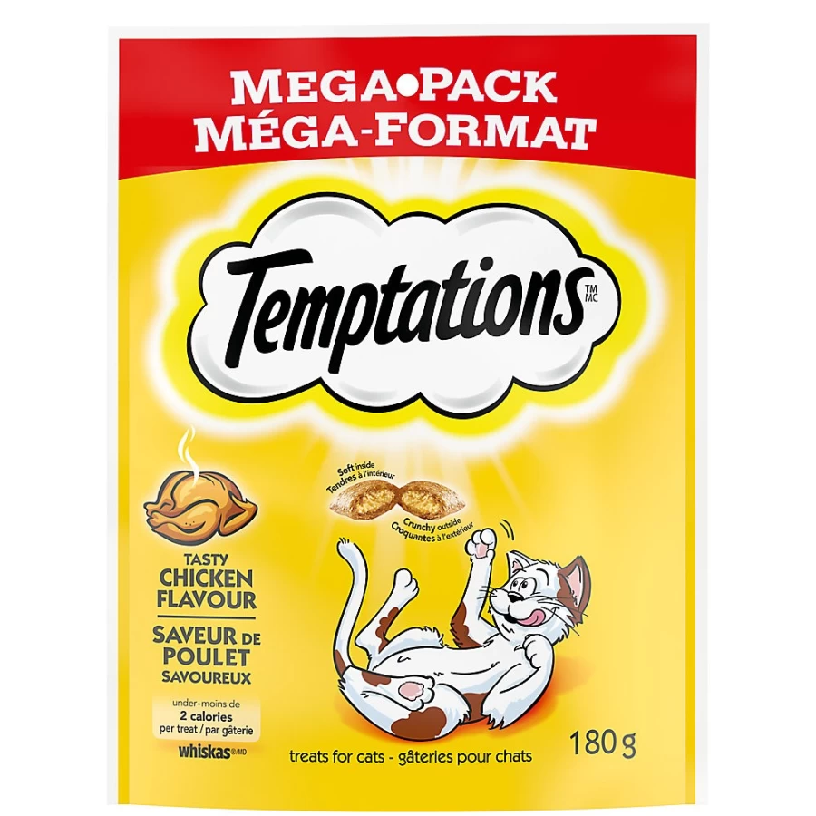 PetSmart Tasty Chicken Flavor Adult Cat Treats - Irresistible Temptations for Cats