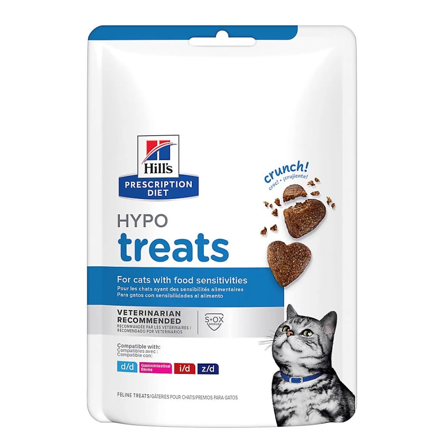 PetSmart Hill's Prescription Diet Hypoallergenic Cat Treats for Adult Cats - Allergy Relief Snacks