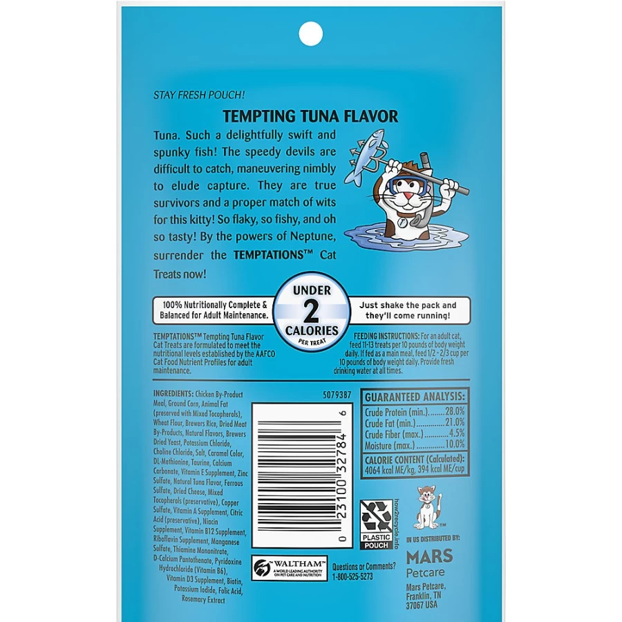 PetSmart Classic Tuna Cat Treats - Soft & Crunchy Texture, Irresistible Flavor for Adult Cats