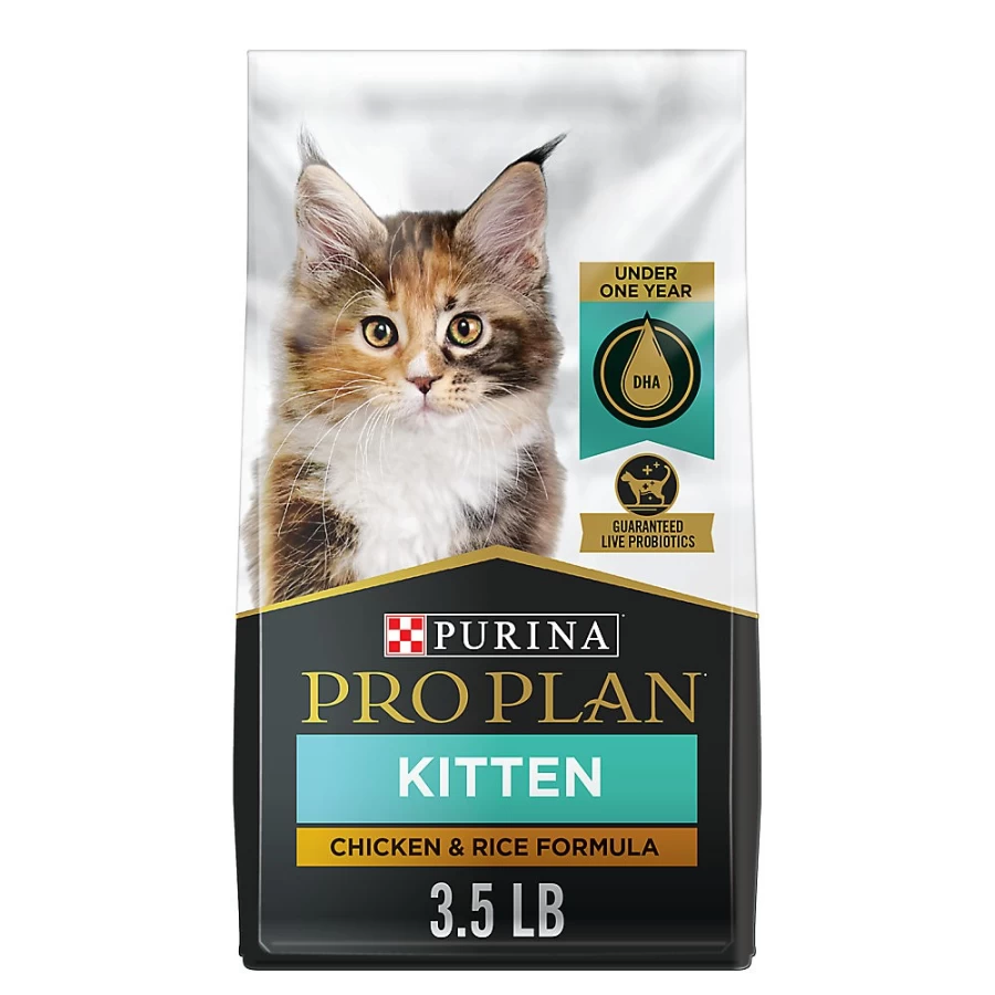 Purina Pro Plan Focus Kitten Dry Cat Food - High-Protein Chicken & Rice Recipe with Essential Vitamins | PetSmart