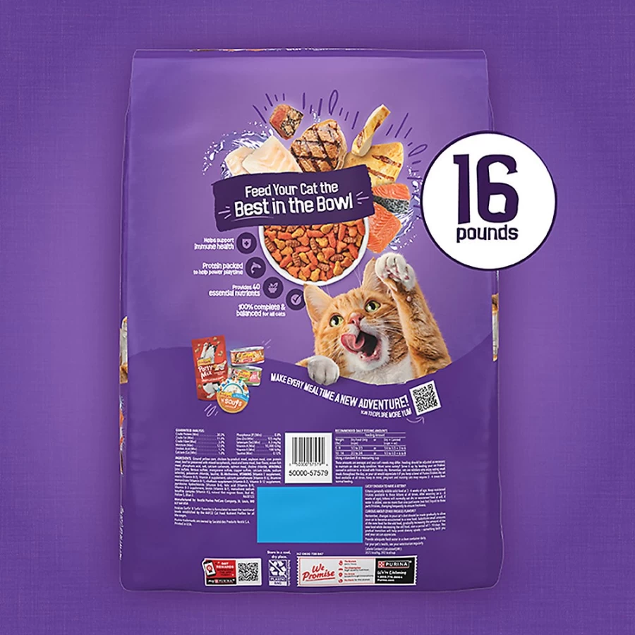 Purina Friskies Adult Dry Cat Food with Antioxidants | PetSmart