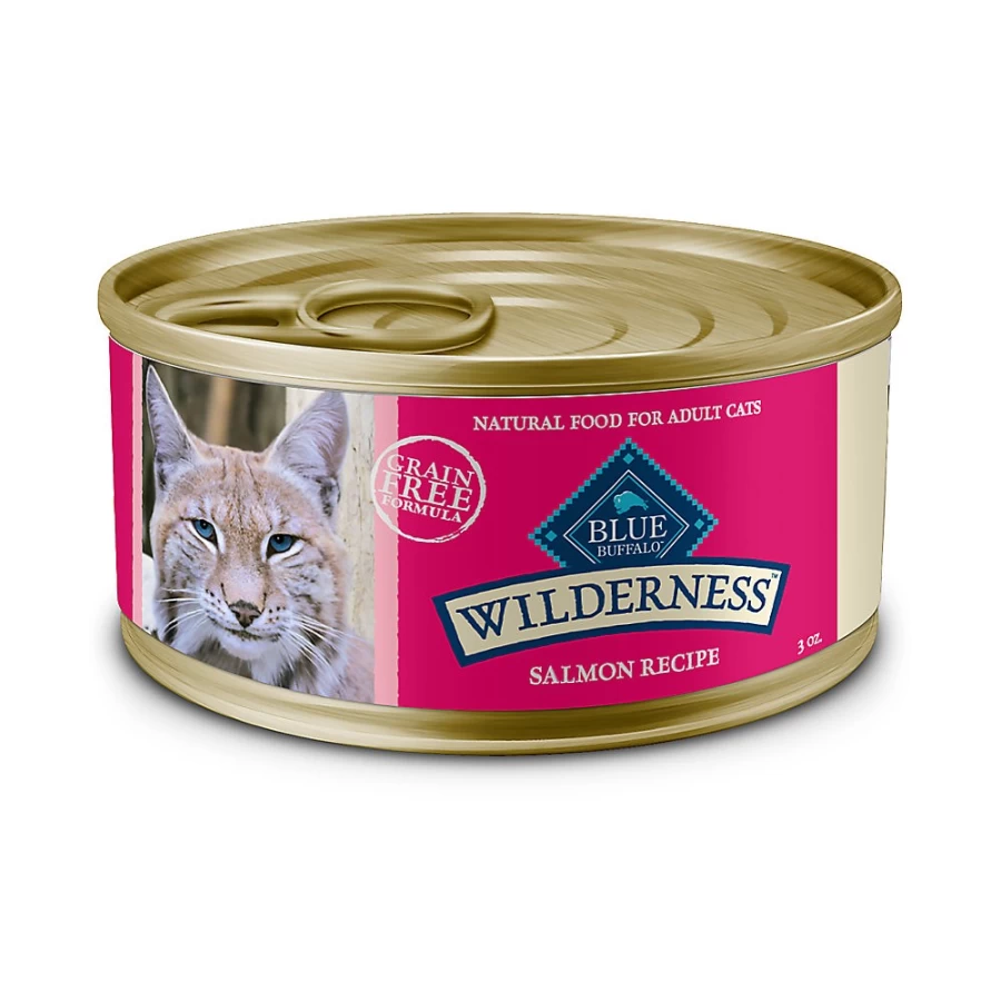 PetSmart Blue Buffalo Wilderness Grain-Free Natural Adult Wet Cat Food - High Protein, Healthy Ingredients