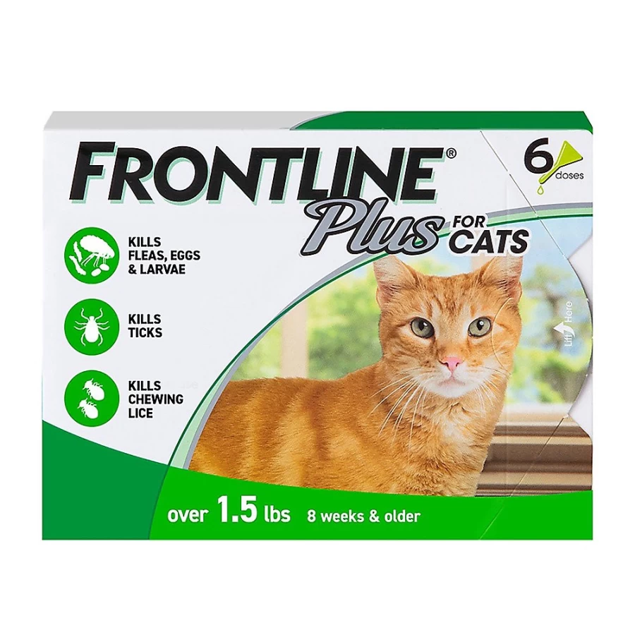"PetSmart Frontline Plus Flea and Tick Treatment for Cats – Effective Pest Control Solution"