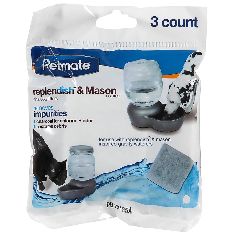 PetSmart Petmate Replendish Water Dispenser Replacement Filters for Dogs and Cats