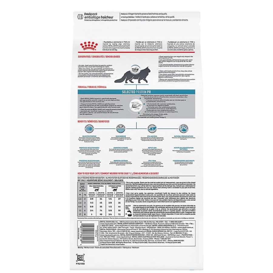 Royal Canin Veterinary Diet Adult Selected Protein PR Dry Cat Food - Hypoallergenic Formula for Cats at PetSmart