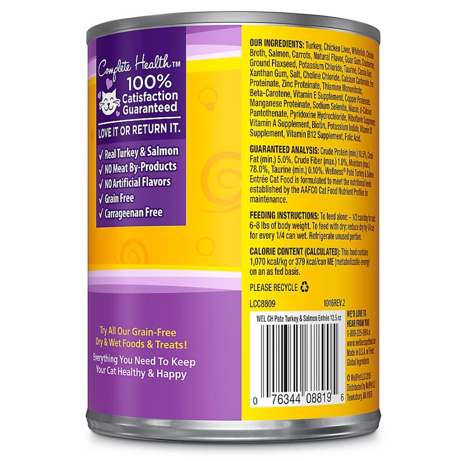 PetSmart Wellness Complete Health Natural Grain-Free Dry Cat Food for Optimal Nutrition