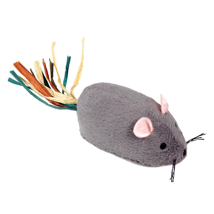 PetSmart Motorized Bumper Mouse Cat Toy - Interactive Electronic Pet Play for Cats