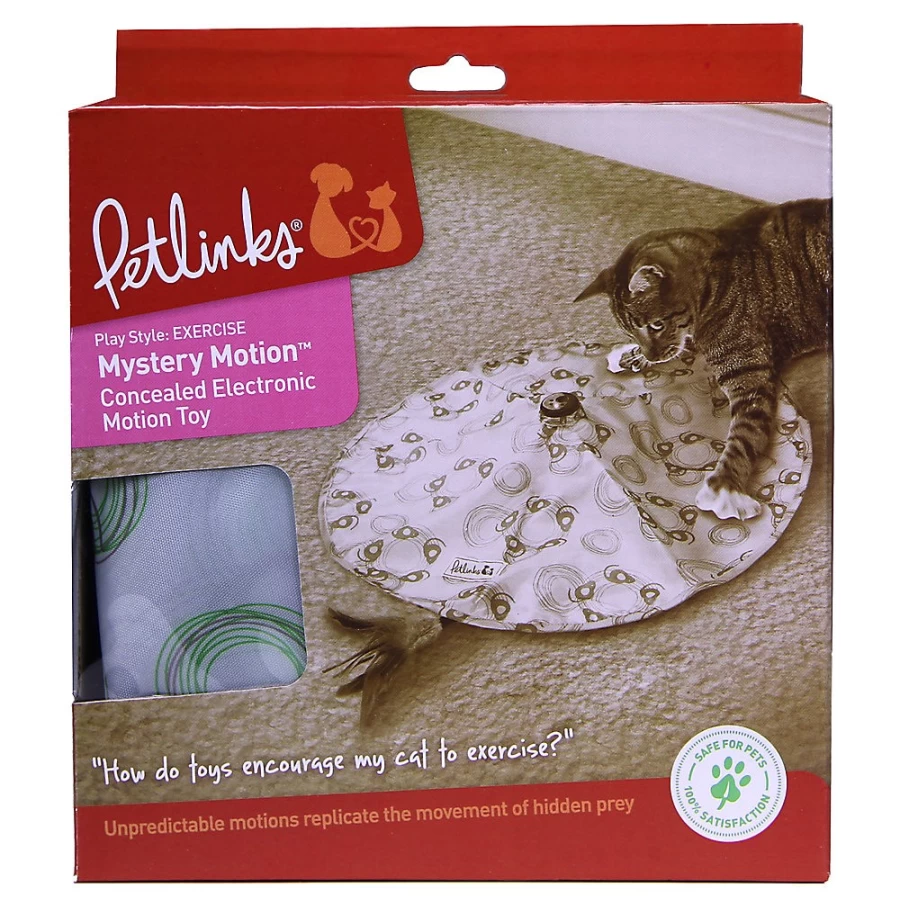 PetSmart Electronic Motion Cat Toy - Interactive Mystery Motion Concealed Toy for Cats