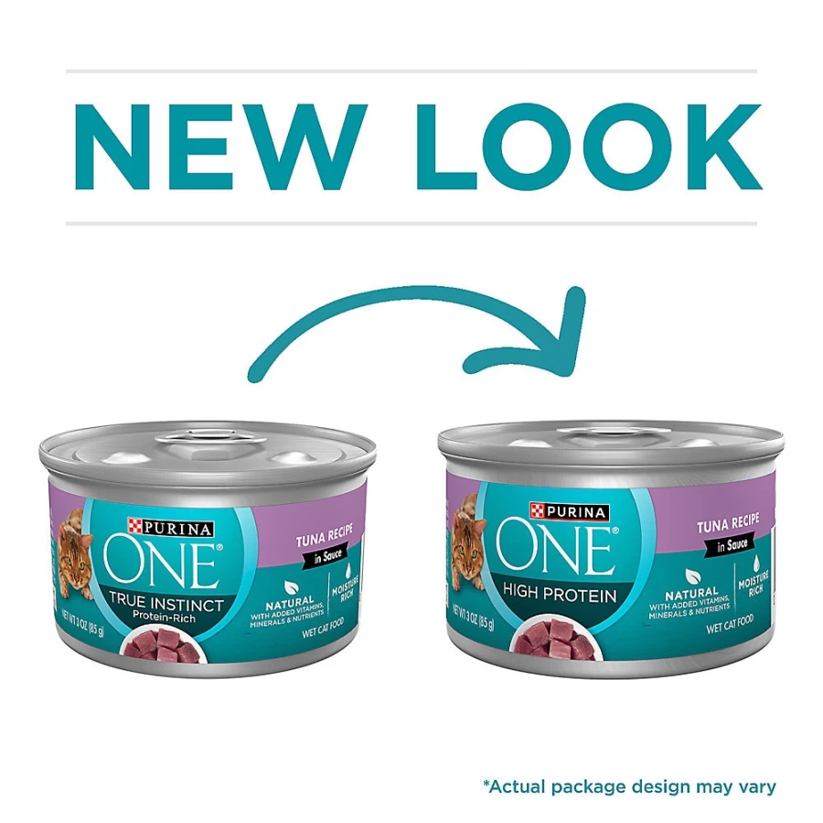 Purina ONE True Instinct Natural Wet Cat Food for All Life Stages, 3.33 oz - PetSmart