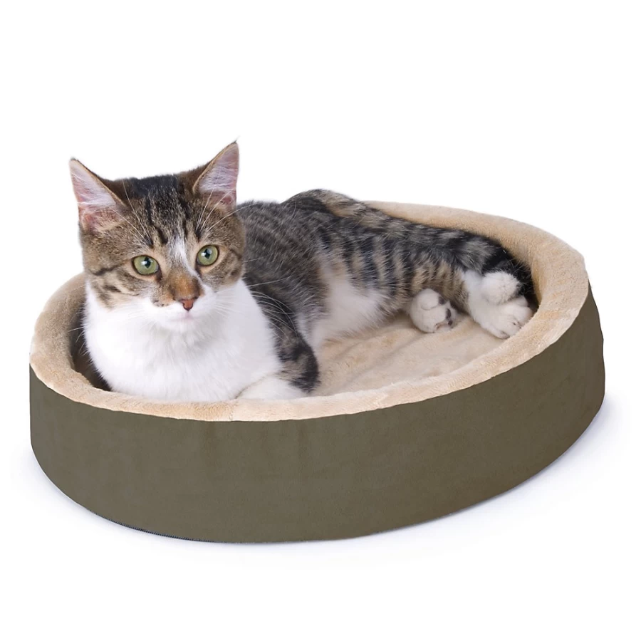 PetSmart Thermo-Kitty Heated Cat Bed - Cozy & Warm Pet Bed for Ultimate Comfort