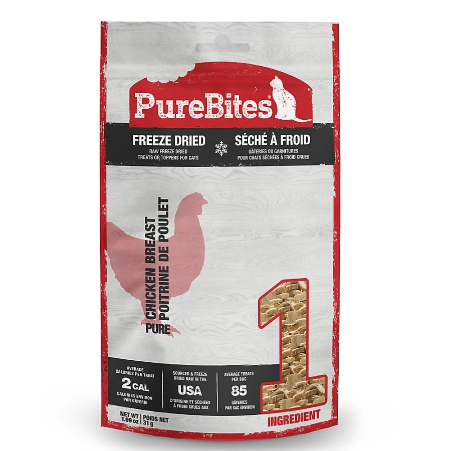 PetSmart Freeze-Dried Chicken Cat Treats - Natural, Grain-Free, Healthy Snack for Cats