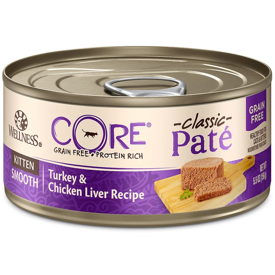 PetSmart Wellness CORE Natural Grain-Free Kitten Food - High Protein Dry Cat Food for Healthy Growth