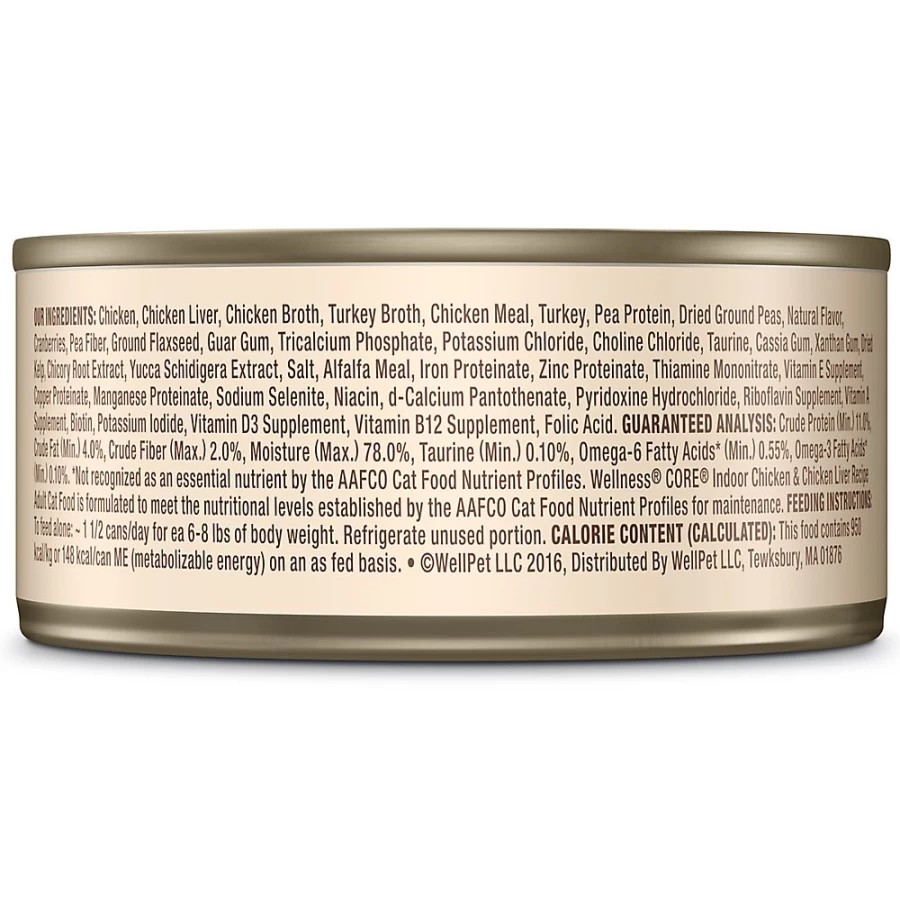 PetSmart Wellness CORE Grain Free Natural Indoor Adult Dry Cat Food for Optimal Health