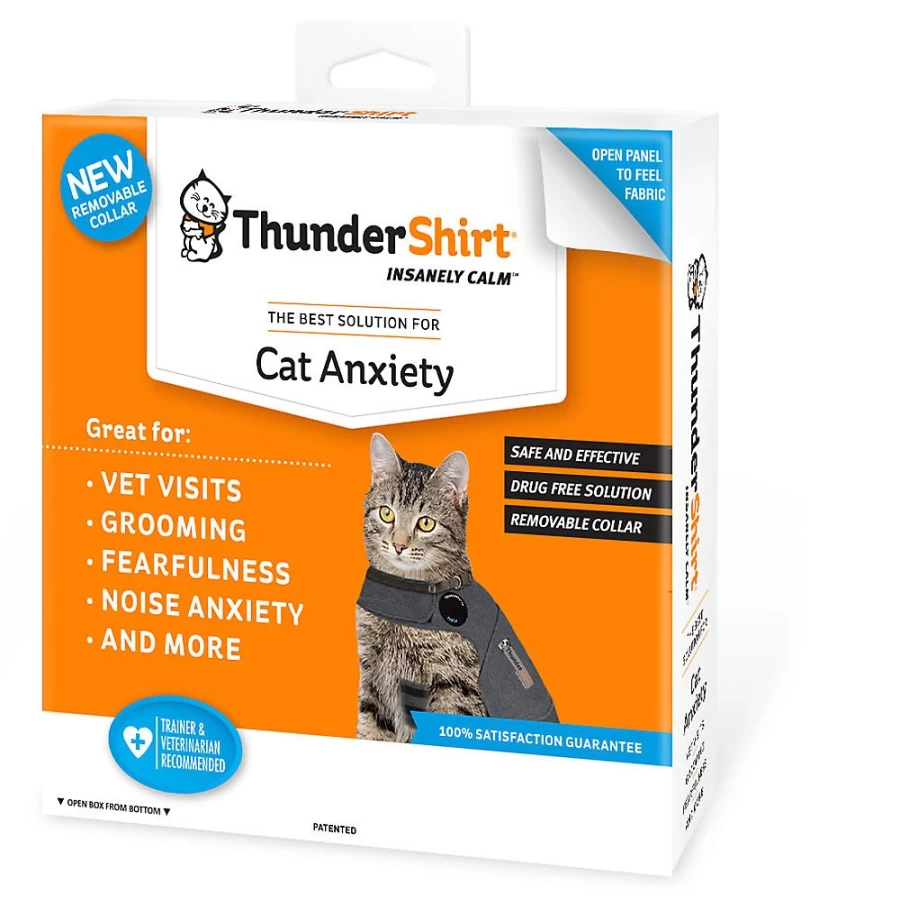 PetSmart ThunderShirt Calming Cat Anxiety Wrap – Reduce Stress & Anxiety in Cats