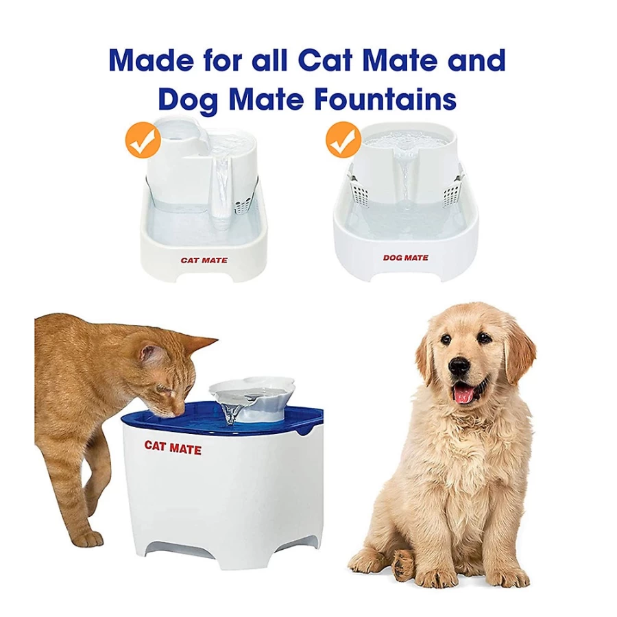 PetSmart Cat Mate Replacement Water Fountain Filters – Compatible Pet Fountain Parts