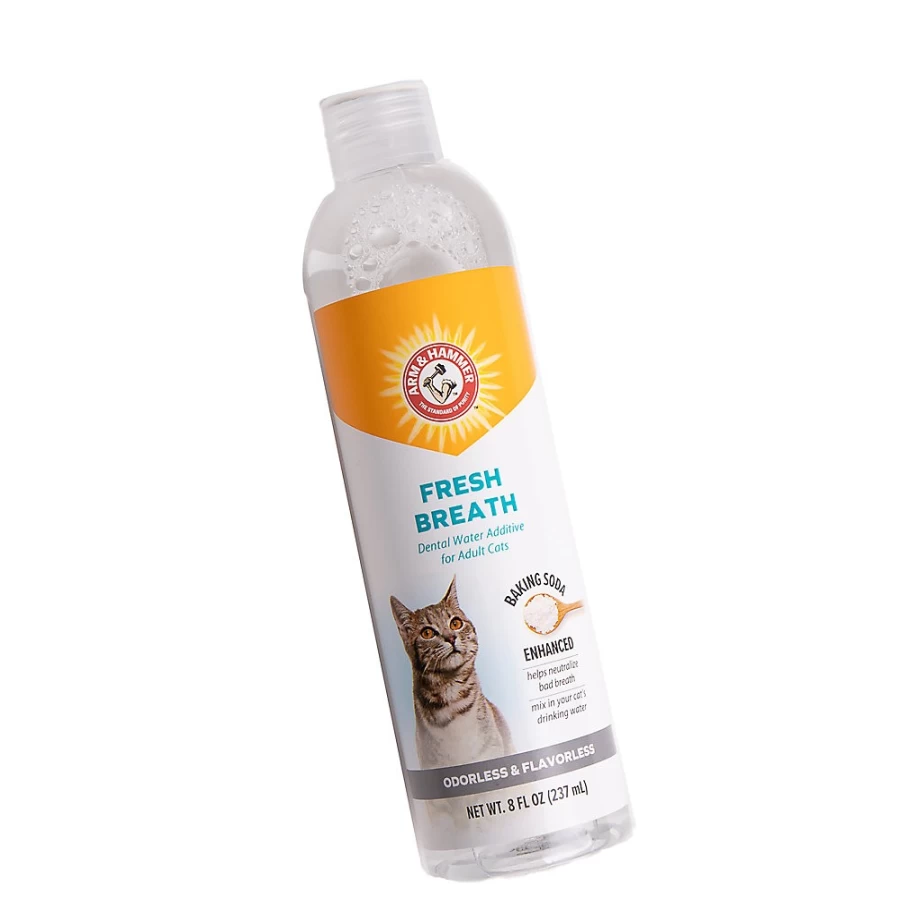 PetSmart Arm & Hammer Fresh Breath Cat Dental Water Additive for Oral Care