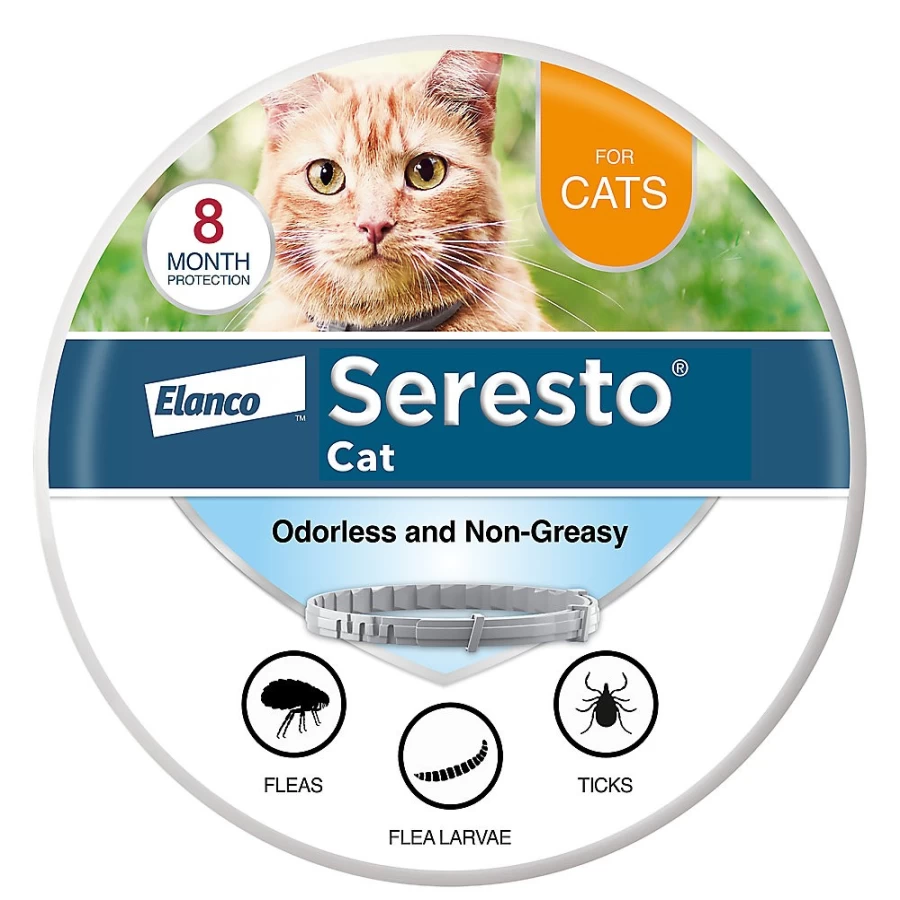 PetSmart Seresto Flea & Tick Prevention Collar for Cats - 8-Month Protection