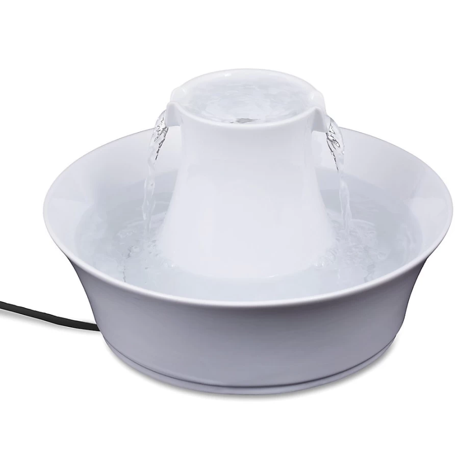 PetSmart Drinkwell Avalon Porcelain Pet Fountain for Cats and Dogs