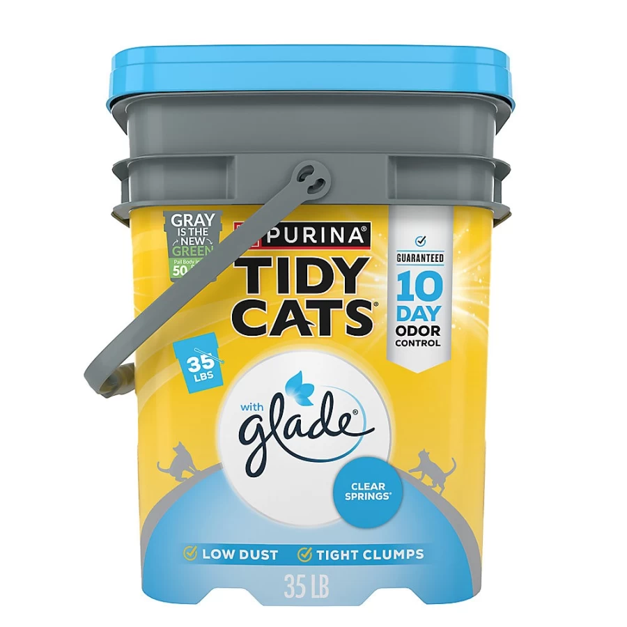Purina Tidy Cats Clumping Clay Cat Litter with Glade Tough Odor Control - Scented Multi-Cat Litter by PetSmart