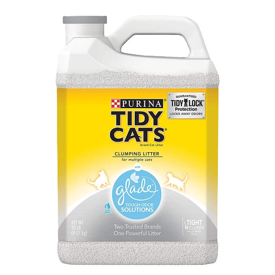 Purina Tidy Cats Clumping Clay Cat Litter with Glade Clear Springs Scent - Multi-Cat, Low Dust Formula | PetSmart