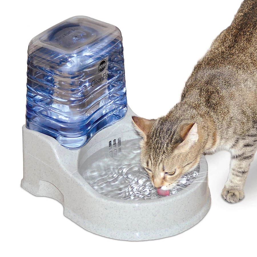 PetSmart KH CleanFlowtrade Cat Water Fountain with Filter and Large Reservoir for Fresh Hydration