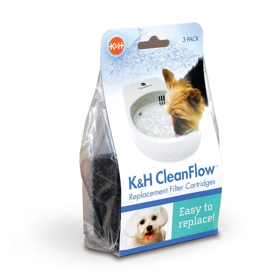 PetSmart KH CleanFlowtrade Replacement Water Filter - 3 Pack for Pet Fountains