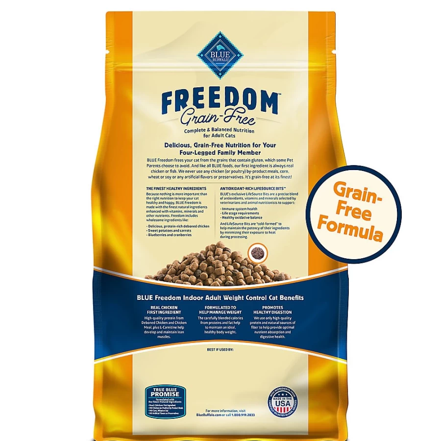 PetSmart Blue Buffalo Freedom Grain-Free Chicken Recipe Dry Cat Food for All Life Stages