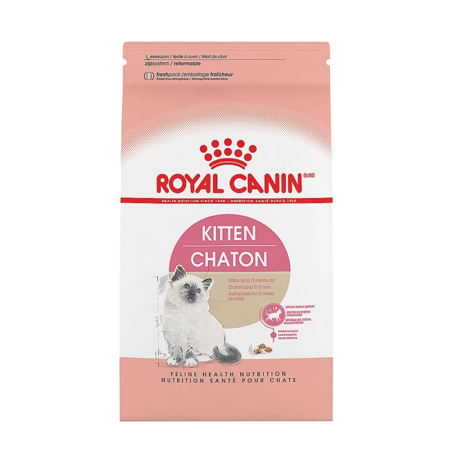 PetSmart Royal Canin Feline Health Nutrition Dry Cat Food for Young Kittens - Premium Kitten Food for Optimal Growth