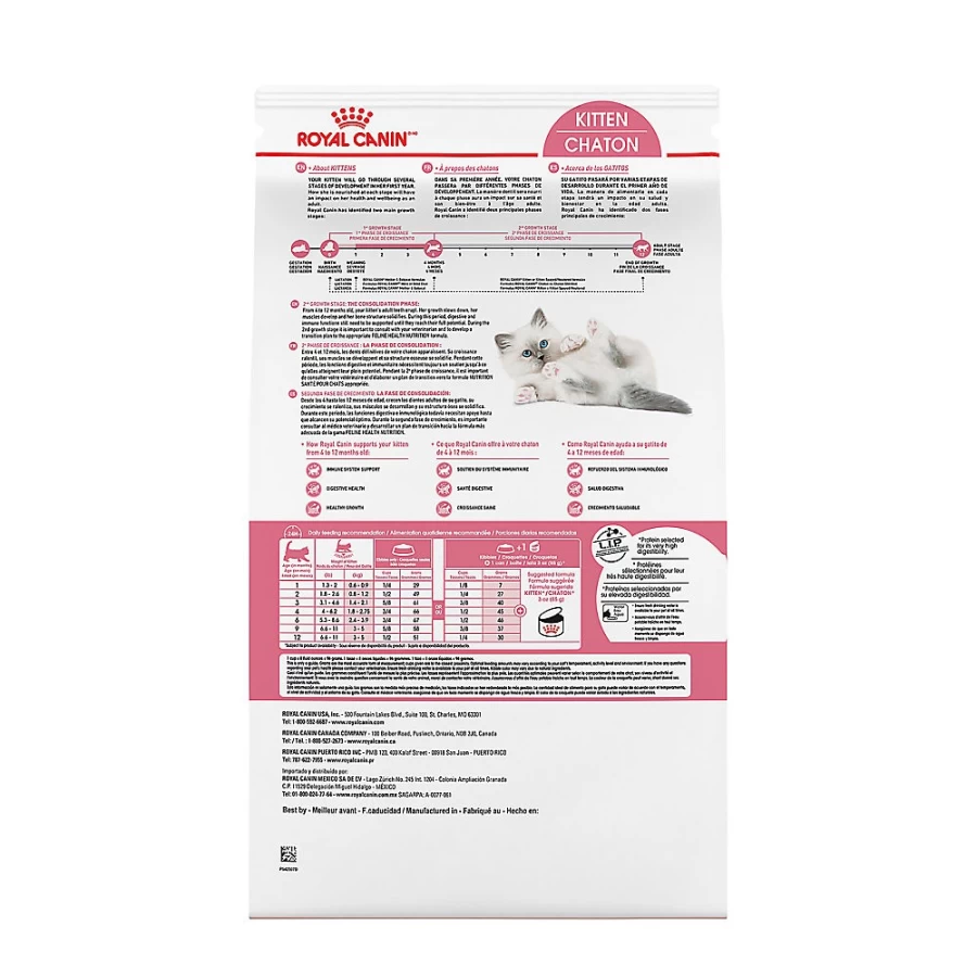 PetSmart Royal Canin Feline Health Nutrition Dry Cat Food for Young Kittens - Premium Kitten Food for Optimal Growth