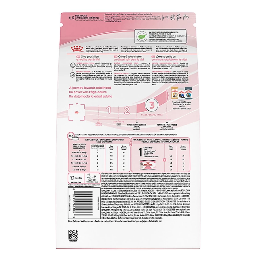 PetSmart Royal Canin Feline Health Nutrition Dry Cat Food for Kittens - Premium Young Kitten Formula