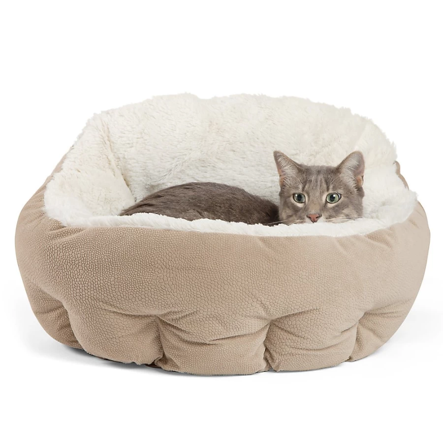 PetSmart Sheri Deep Dish Cuddler Pet Bed for Dogs & Cats - Best Friends Collection
