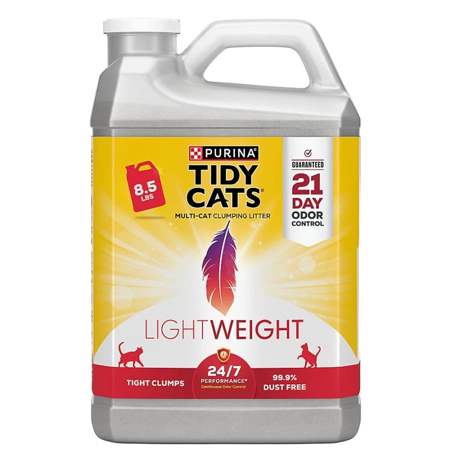 Purina Tidy Cats Lightweight Clumping Clay Litter for Multiple Cats - 24/7 Odor Control | PetSmart