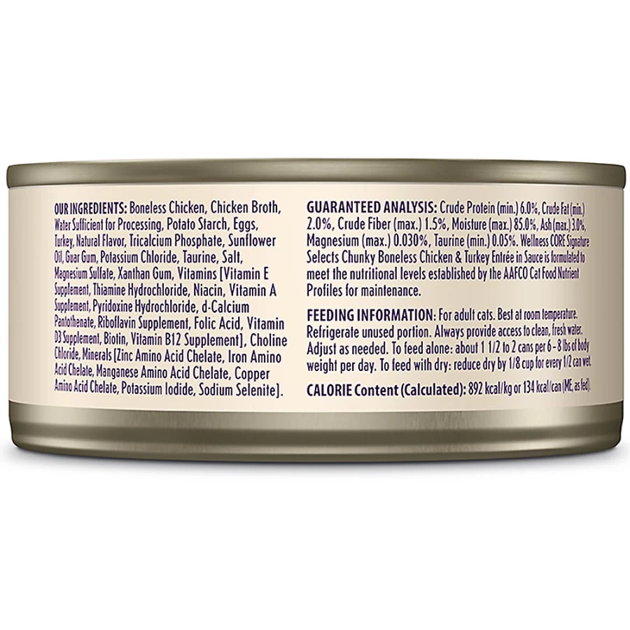 PetSmart Wellness Signature Selects Grain-Free Natural Cat Food for Optimal Health